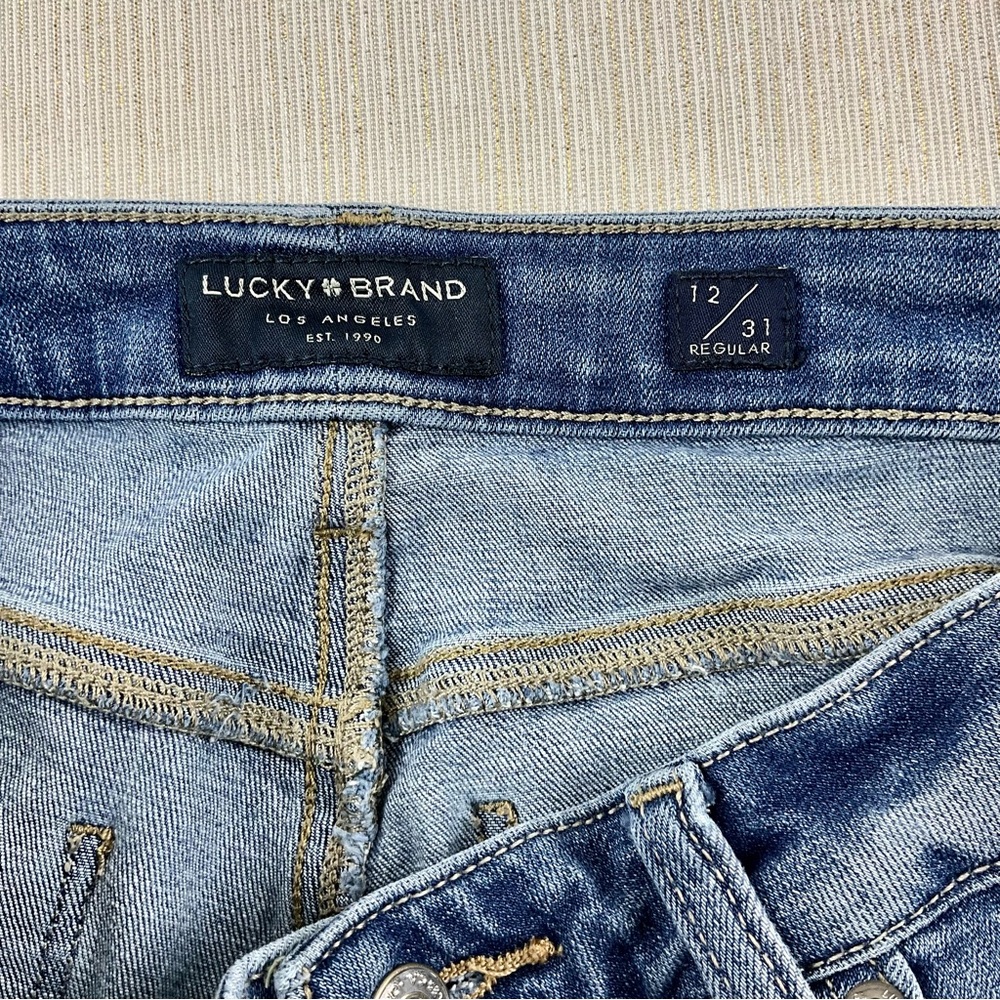 Lucky Brand Jeans Low Rise: 9” Skinny Lolita Jeans Size 12/31R - Picture 9 of 16